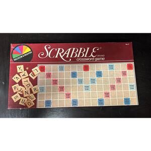Scrabble Board Game Vintage 1982 Edition Selchow & Righter NO. 17